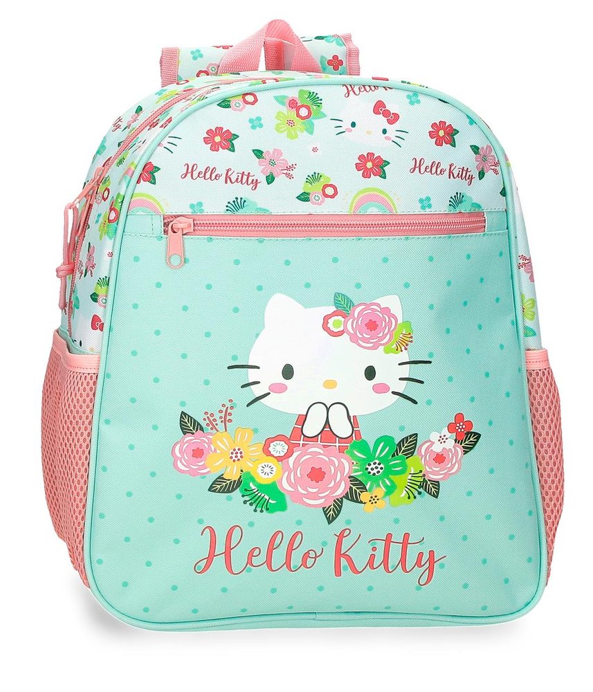 MOCHILA INFANTIL HELLO KITTY FLORAL KITTY 33 CM ADAP CARRO | JOUMMA BAGS
