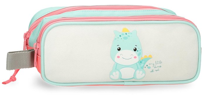 ESTUCHE DOBLE ROLL ROAD LITTLE DINO | JOUMMA BAGS Imagen principal del producto