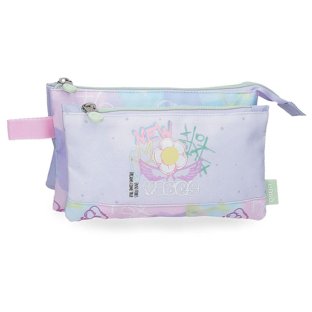 ESTUCHE ENSO NEW VIBES LILA TRES COMPARTIMENTOS | ENSO Imagen principal del producto