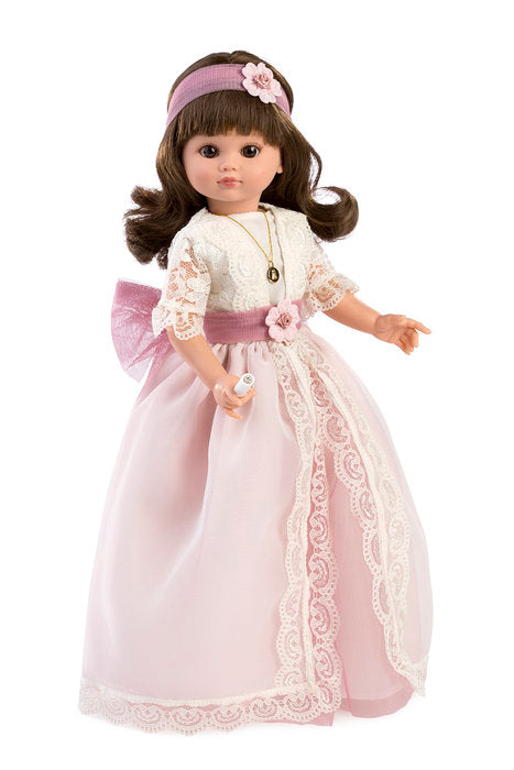 MUÑECA COMUNION FANY HABLADORA CON VELA MORENA | BERBESA | 1 UNIDAD | 8435697800831
