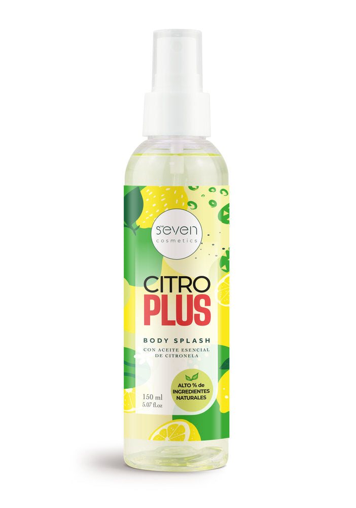 CITROPLUS 150ML SEVEN COSMETICS CON ACEITE DE CITRONELA | NATUAROMATIC GEL | ENVASE 12 UDS. UNIDAD | 18435735302478