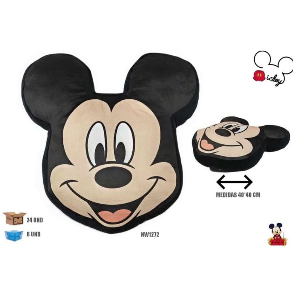Cojín 3D Mickey Mouse Disney 40 cm NEW Import SL