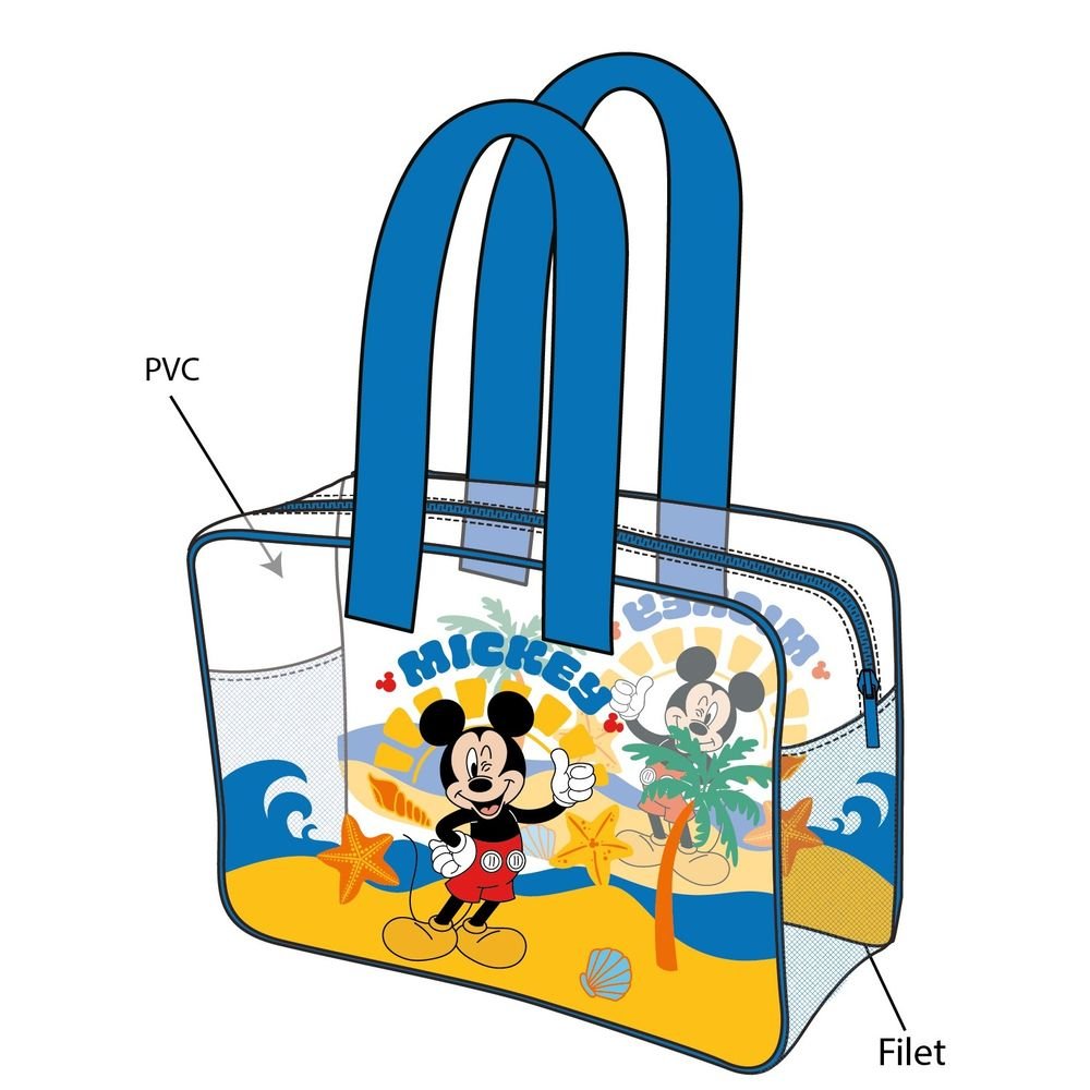 Bolso Transparente Playa Mickey Mouse New Import SL Imagen principal del producto