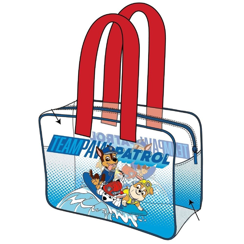 Bolso Transparente Playa Patrulla Canina NEW IMPORT SL Imagen principal del producto