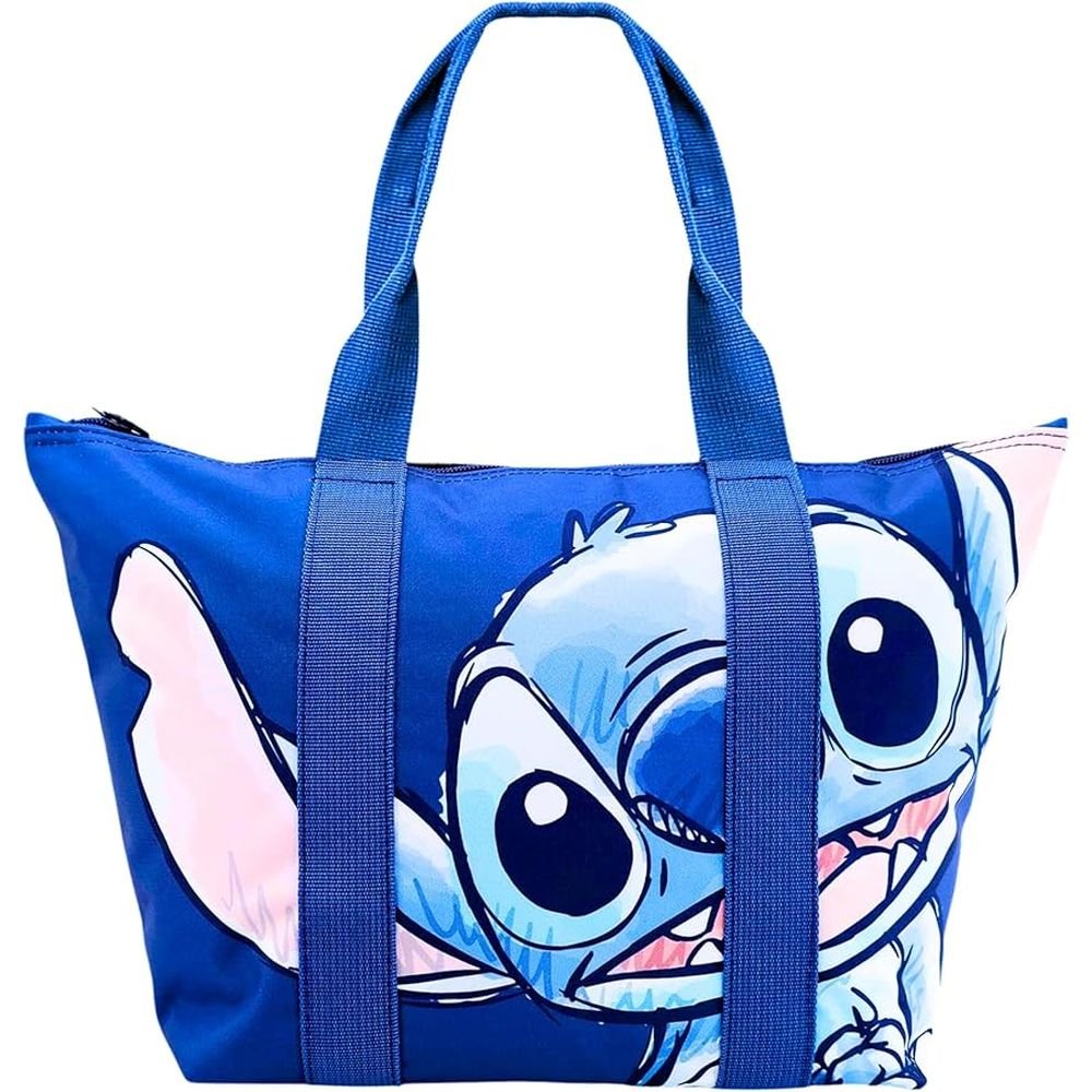 Bolsa Nylon Stitch 43 x 33 x 15 cm con Bolsillo Interior New Import SL
