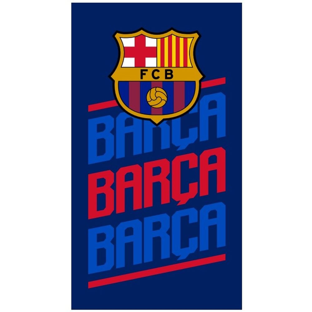 Toalla playa microfibra FC Barcelona 70 x 140 cm marca New Import SL