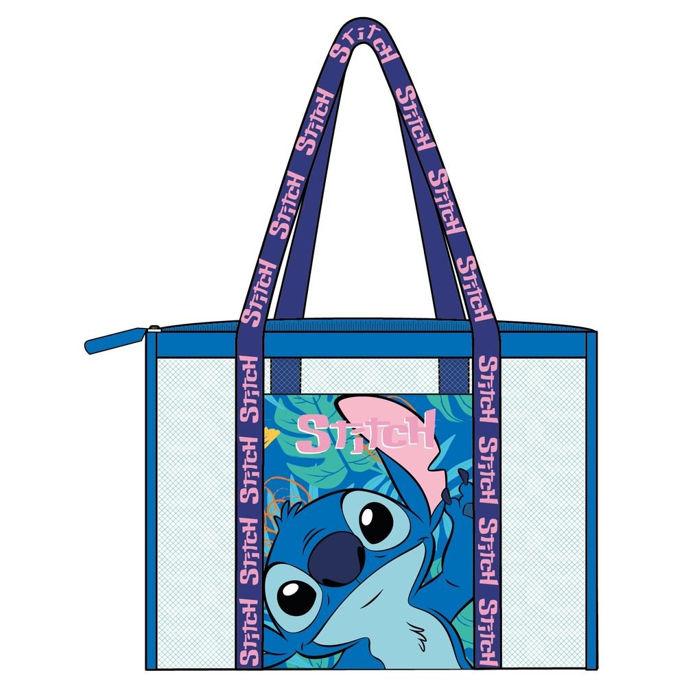Bolsa de Playa Rejilla Stitch 41 x 39 x 19 cm New Import SL Imagen principal del producto