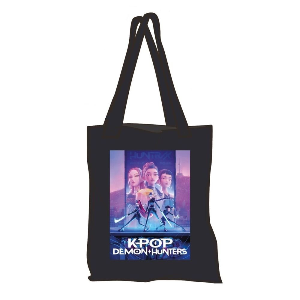 Bolsa de Tela Algodón Las Guerreras K-pop Poster Película Marca New Import SL