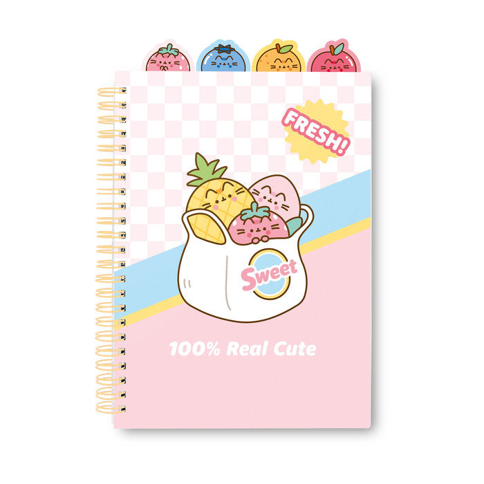 Project Notebook Pusheen Fruits Marca Erik Ediciones Cuaderno de notas