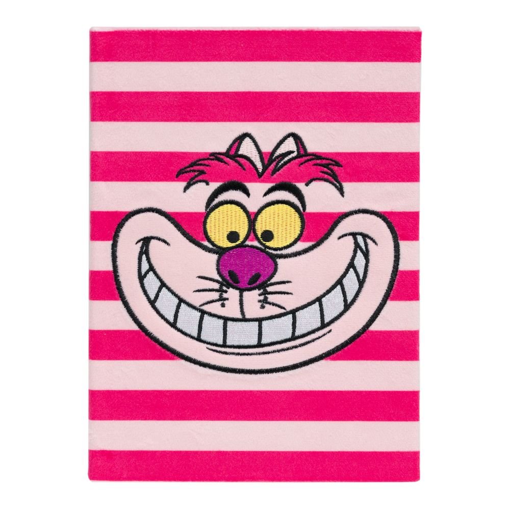 Cuaderno Premium A5 Tapa Felpa Gato Cheshire Marca Erik Merchandising