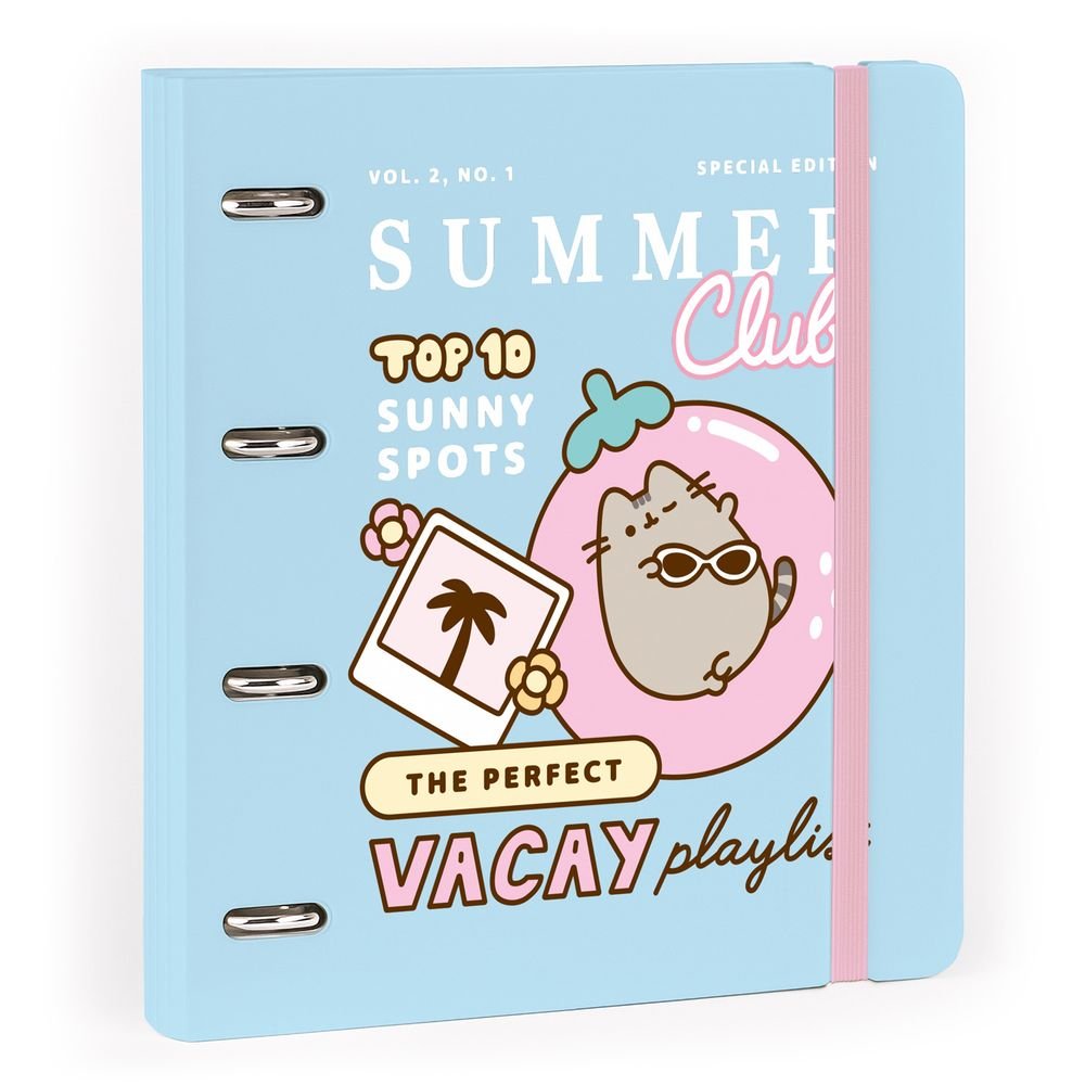 Carpeta 4 anillas polipropileno Pusheen Imagen principal del producto