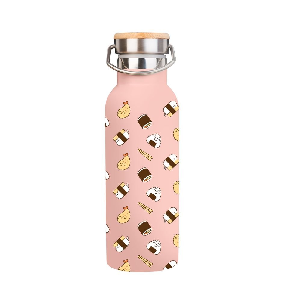 Botella metálica Pusheen Sushi Roll 500 ml Erik Imagen principal del producto