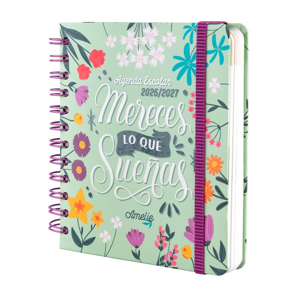 Agenda escolar 26/27 día página Amelie Grupo Erik Agendas