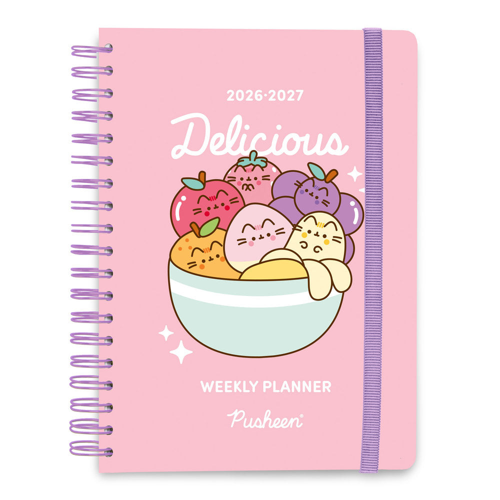 Agenda escolar 26/27 Pusheen Fruits Grupo Erik Agendas A5 12 meses