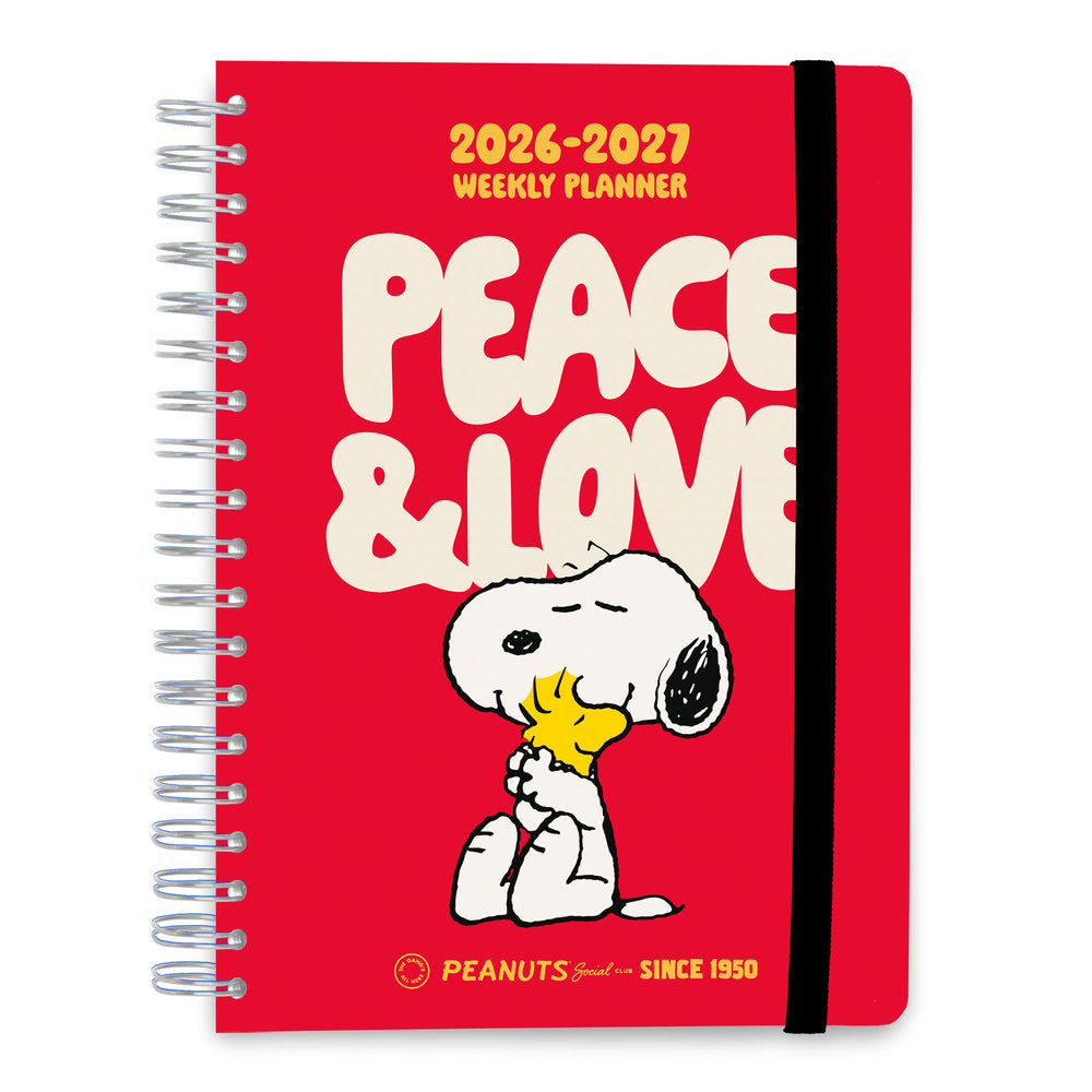 Agenda escolar 26/27 semana vista A5 Snoopy Grupo Erik Agendas