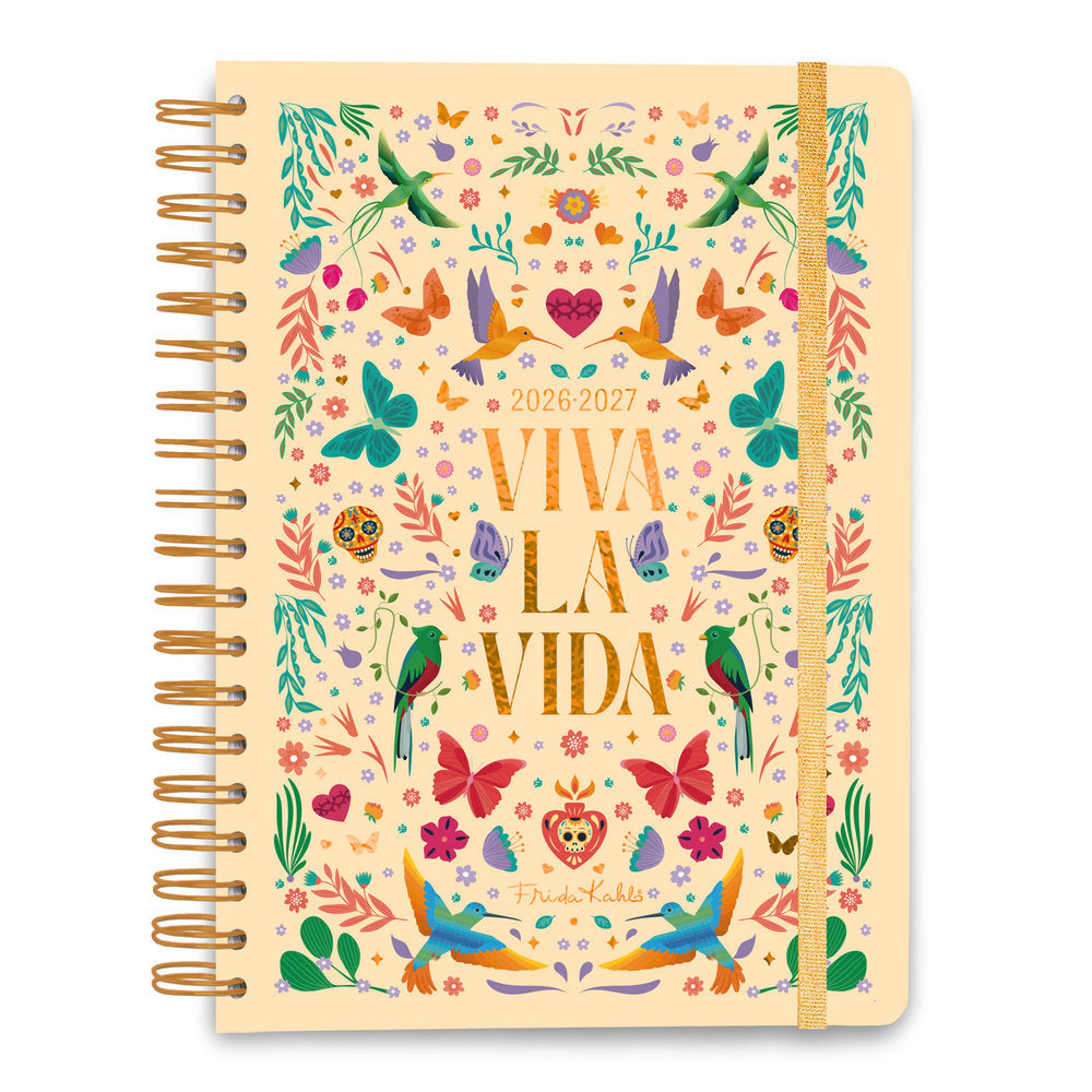 Agenda escolar 26/27 semana vista Frida Kahlo Grupo Erik Agendas