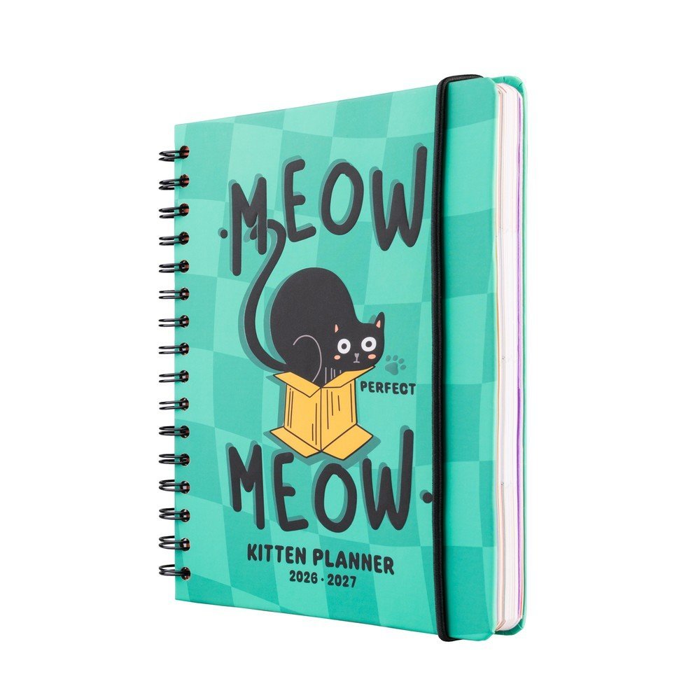 Agenda escolar 26/27 semana vista Meow Meow Grupo Erik Agendas