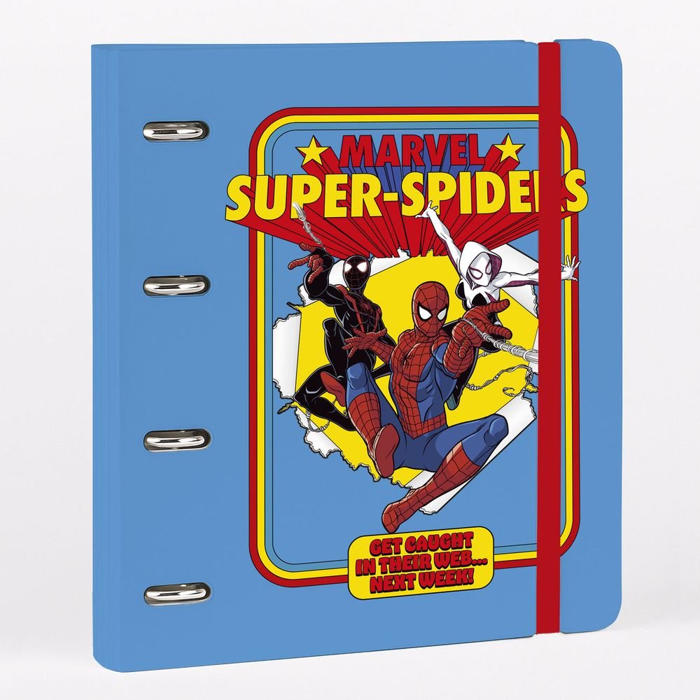 Carpeta 4 anillas polipropileno Marvel Spiderman Imagen principal del producto