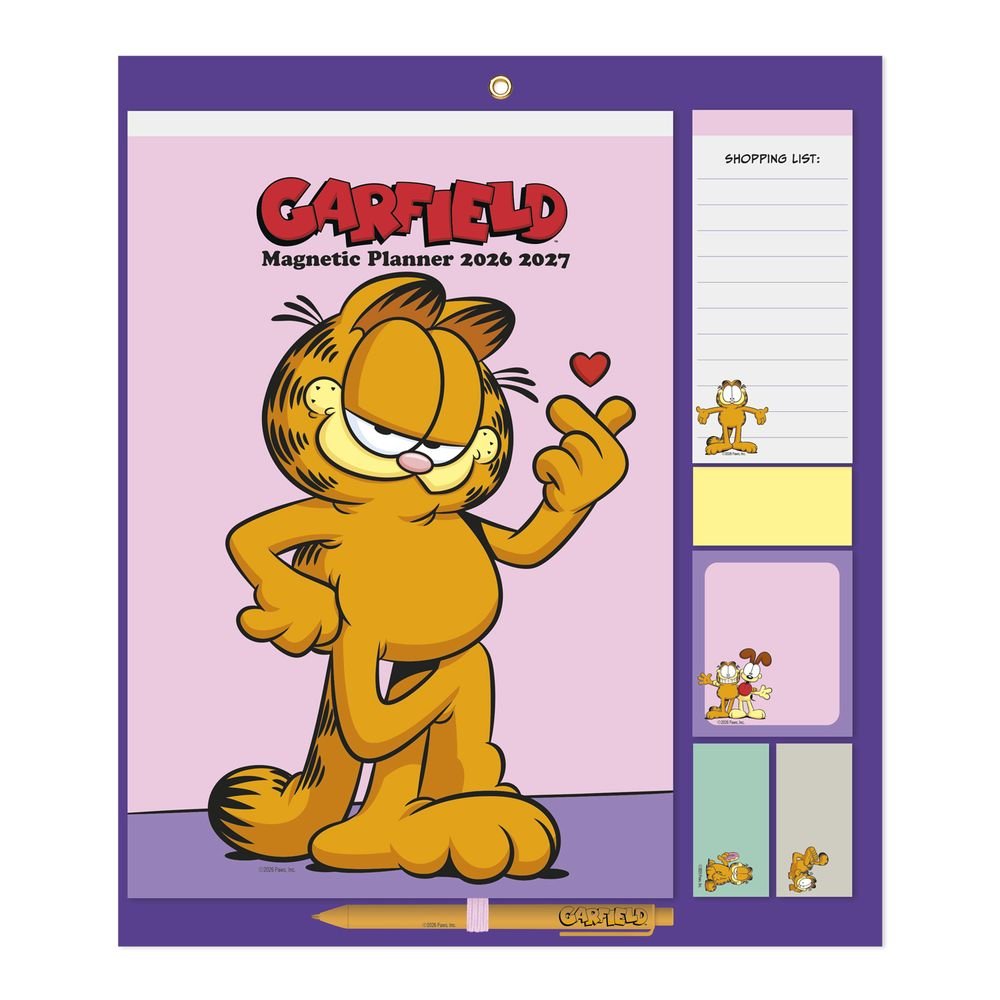 Planner con Iman 2026/2027 Garfield Grupo Erik Agendas