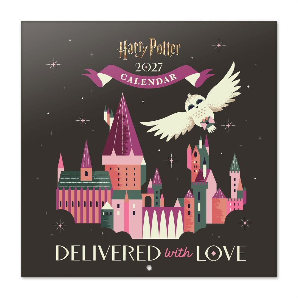 Calendario pared 2027 30x30 Harry Potter Imagen principal del producto