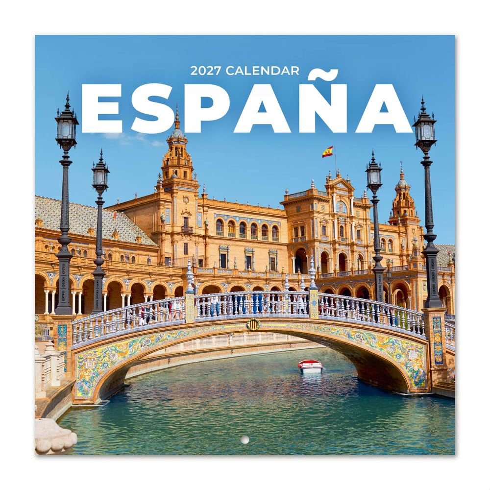 Calendario 2027 pared 30x30 España Grupo Erik Imagen principal del producto