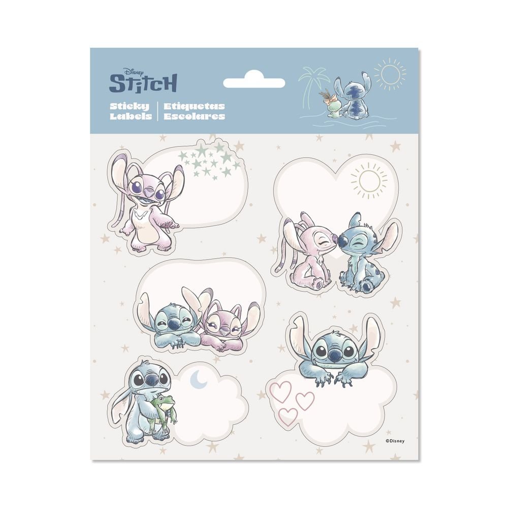 Etiquetas Escolares Premium Disney Stitch, pack de 9 (Pack 10 uds) Imagen principal del producto