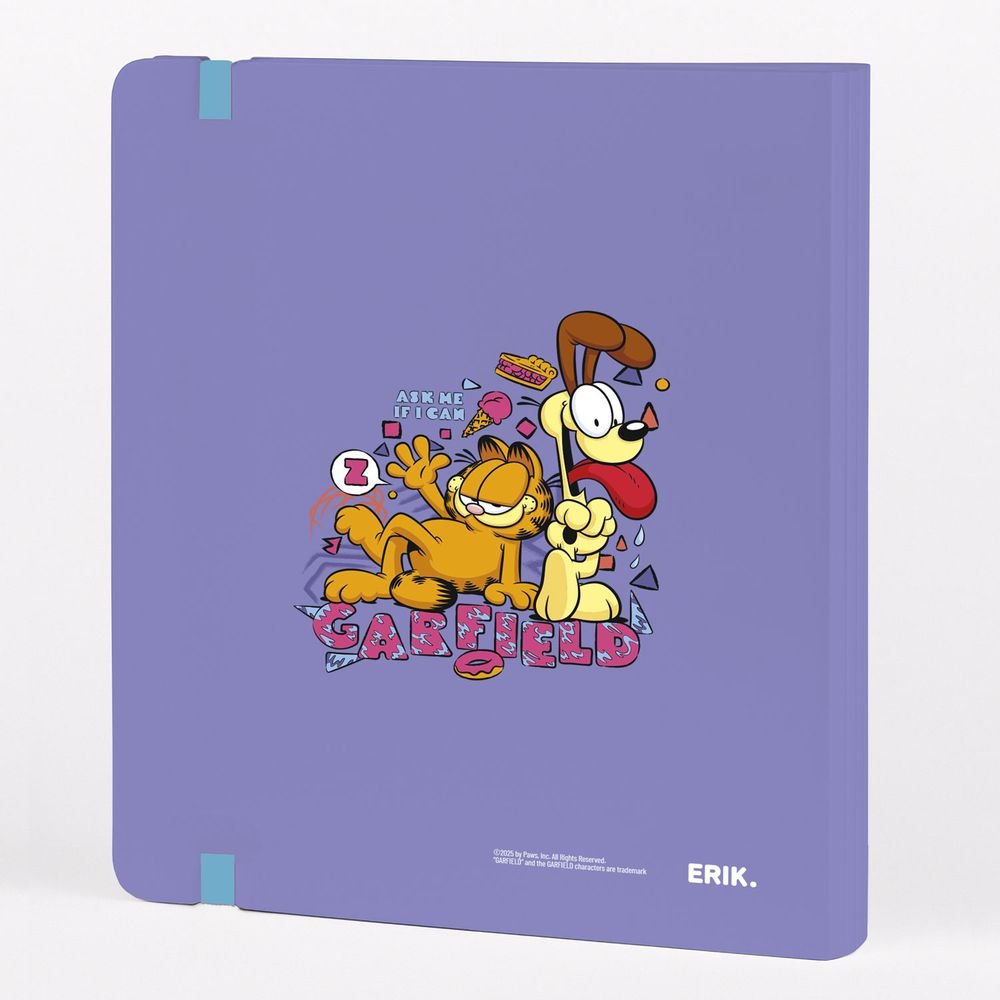 Carpeta 4 anillas polipropileno Garfield Imagen secundaria del producto