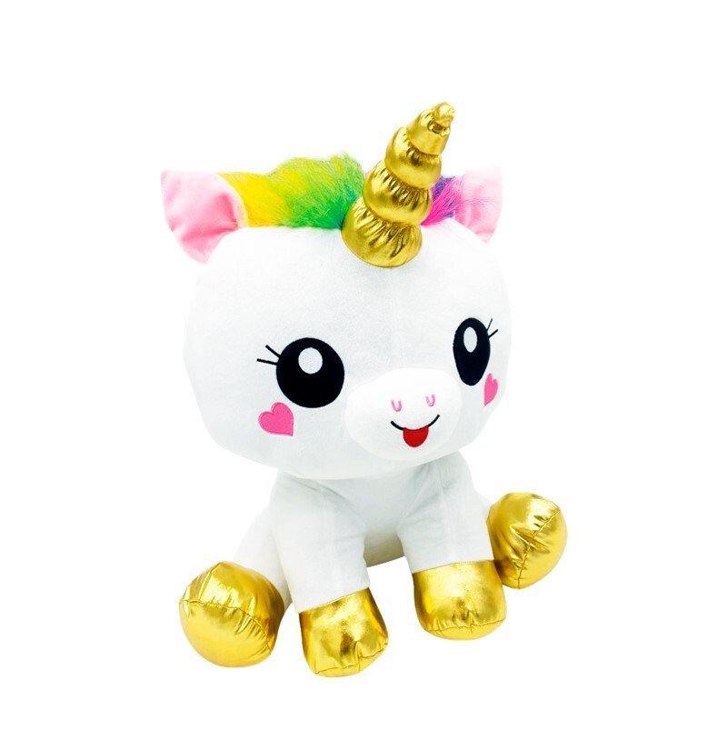 PELUCHE UNICORNIO MULTICOLOR 20CM | GRUPO MOYA PELUCHES S,L | 1 UNIDAD | 8435776001456