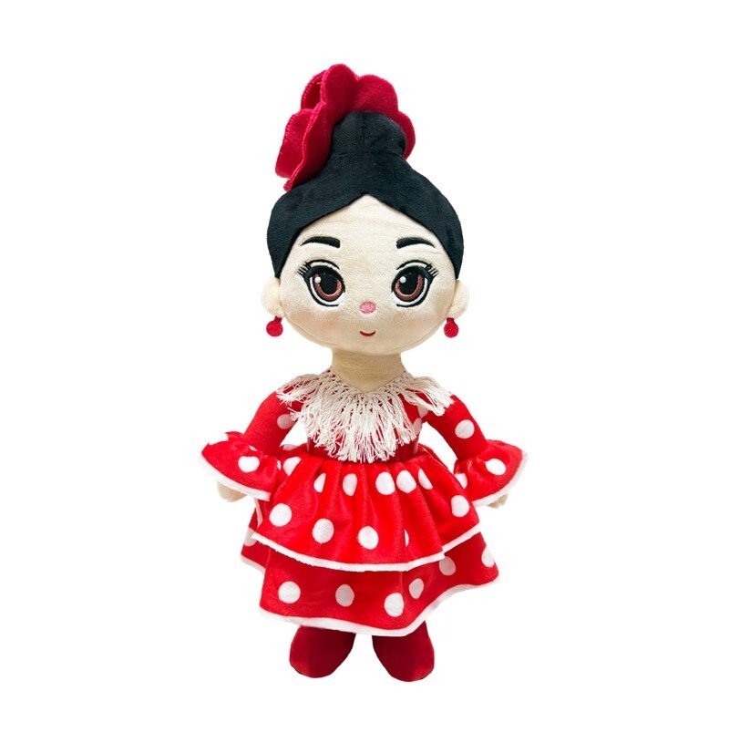 Muñeca Trapo Gitana 24 cm Grupo Moya Peluches