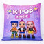 Cojin K-pop 40x40 cm Grupo Moya Peluches