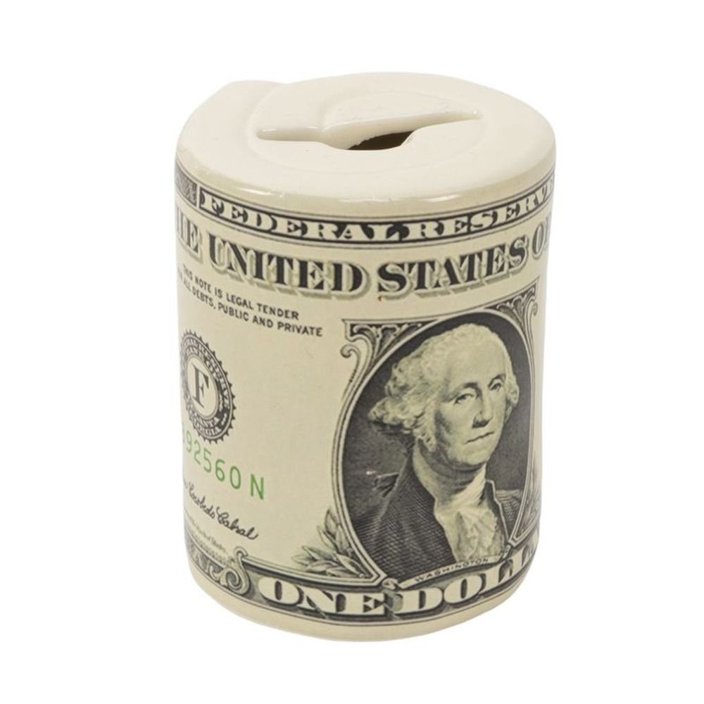 Hucha Billetes Dollar Marca DCASA