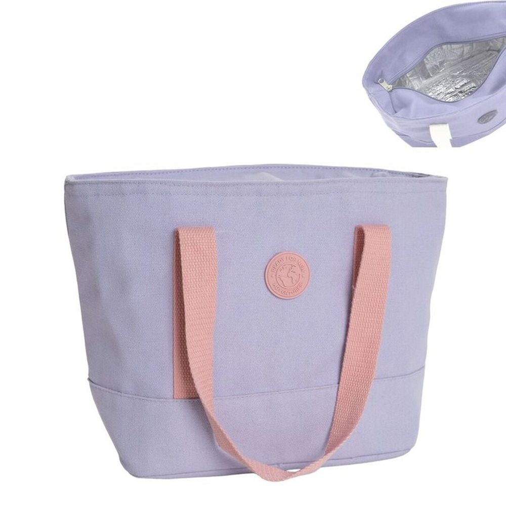 Bolsa isotérmica porta alimentos lila marca Dcasa Imagen principal del producto