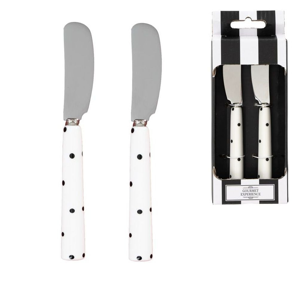 Juego 2 Cuchillos Untadores Excellence Topos Marca DCASA