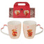 Juego de 2 Tazas Ositos Amor DCASA 384 ml