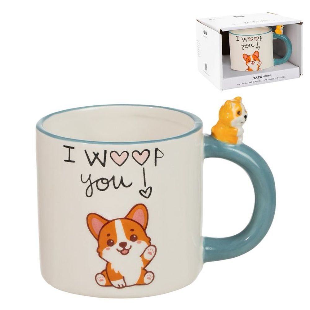 Taza 410 ml Asa Perro DCASA Imagen principal del producto