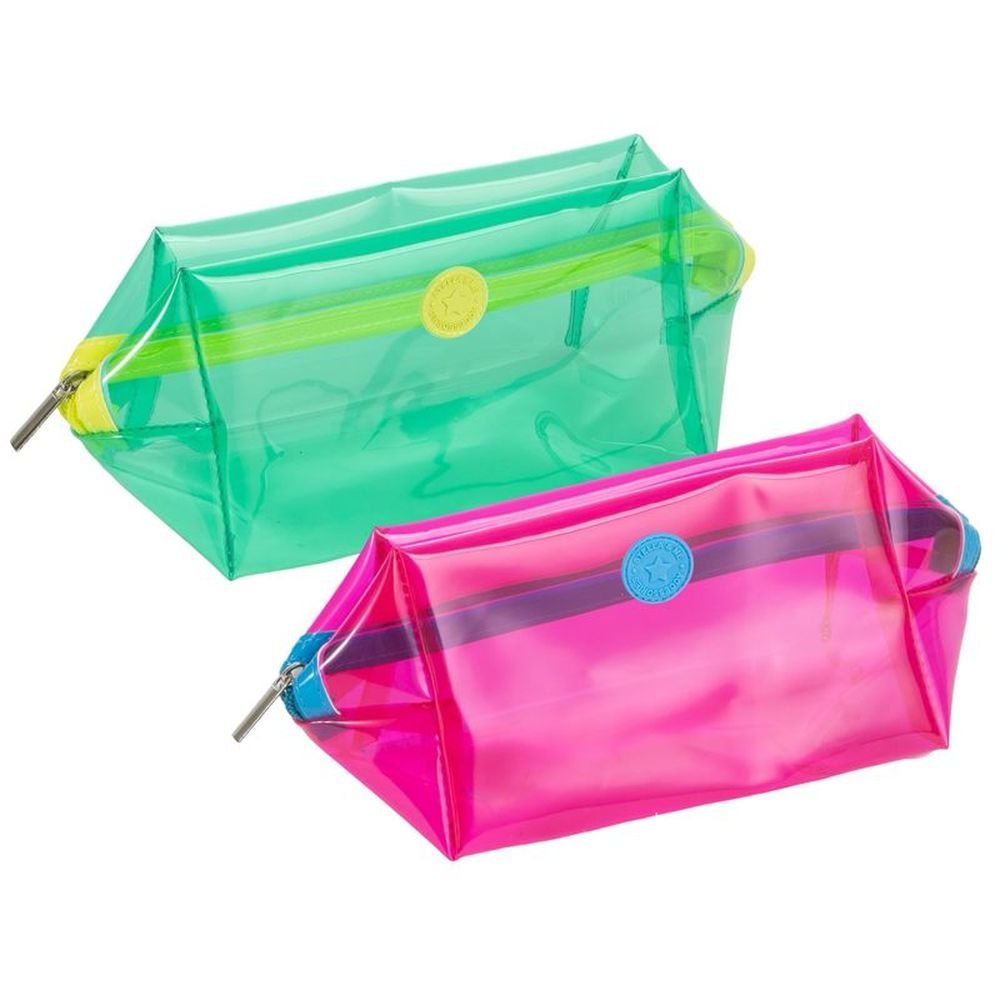 Neceser Transparente Fluor Surtidos Marca DCASA Imagen principal del producto
