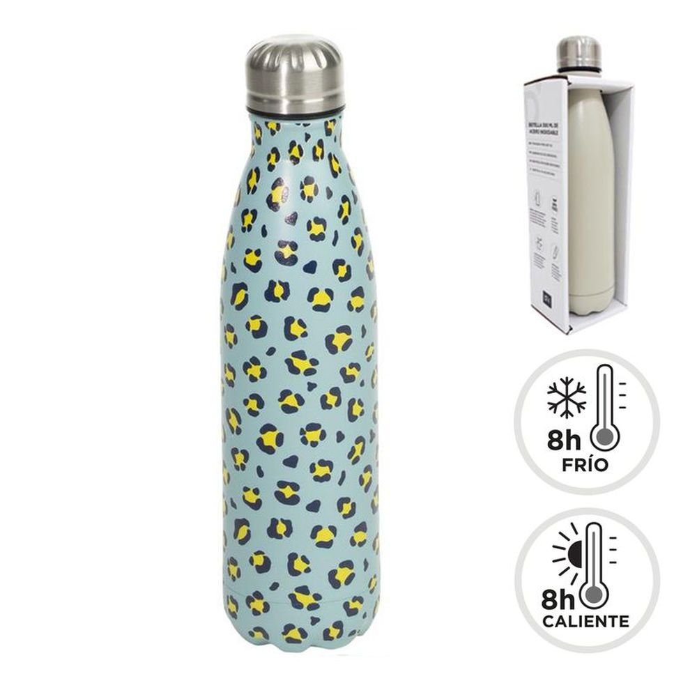 Botella acero inoxidable doble capa animal fluor DCASA 500 ml Imagen principal del producto