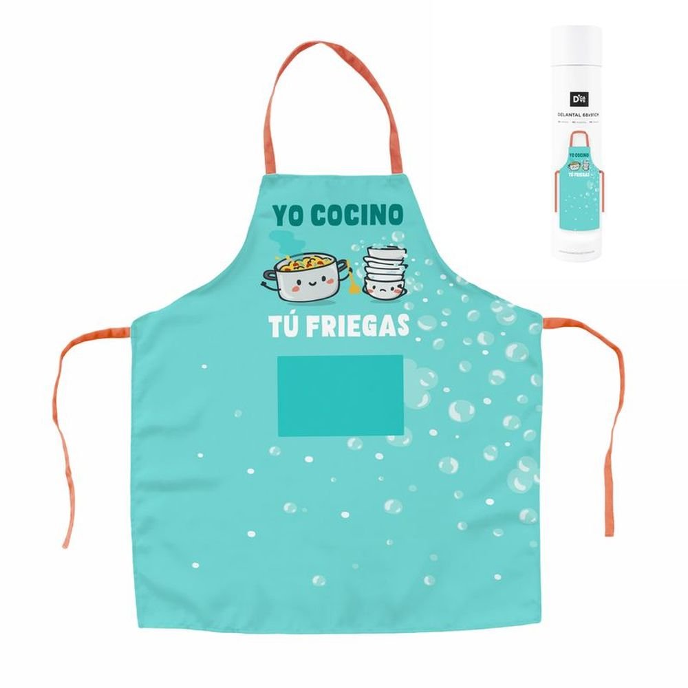 Delantal Tu Friegas Marca DCASA Pack 1 Imagen principal del producto
