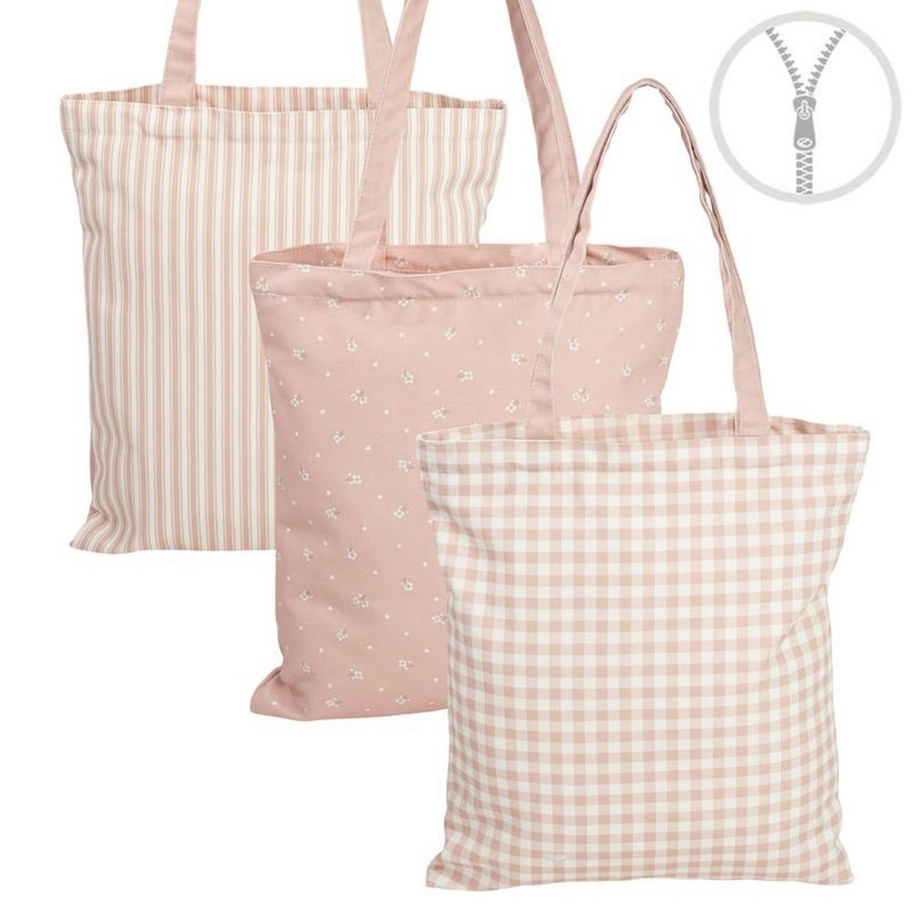 Bolsa con Cremallera Bridget Rosa Maquillaje Surtidos DCASA