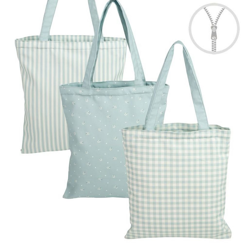 Bolsa con Cremallera Bridget Verde Agua Surtidos Marca DCASA Imagen principal del producto