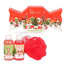 Set Baño Candy Gel y Esponja Navidad IDC Regalo