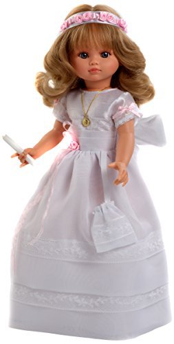 Muñeca Comunion 40 cm Fany Habladora con Vela Rosa BERBESA Imagen principal del producto
