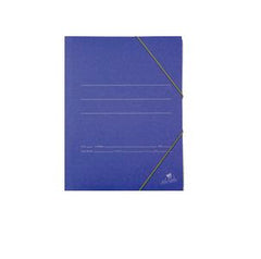 CARPETA 4º GOMAS SOLAPAS CARTON AZUL | 20 UNIDADES | (MANIPULADOS MARIOLA S,L,)