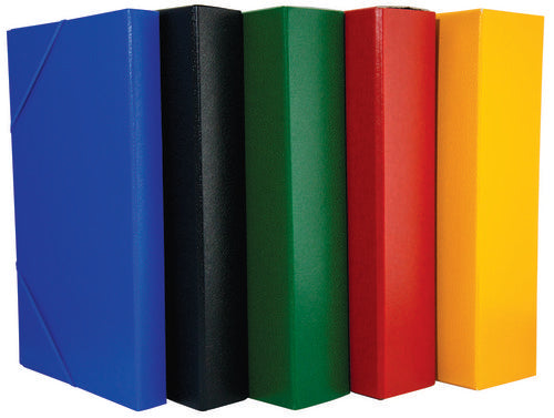 CARPETA PROYECTOS ARMADA CARTON GOFRADO LOMO 7CM GOMA ROJO | 1 UNIDADES | (MANIPULADOS MARIOLA S,L,)