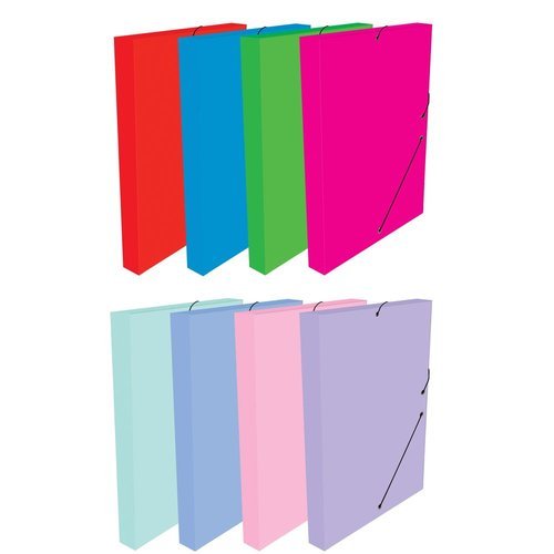 Caja Proyecto Lomo 3 cm 8 Colores Pasteles Surtidos Manipulados Mariola Imagen principal del producto