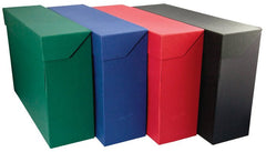 CAJA TRANSFERENCIA DOBLE FOLIO CARTON FORRADO GELTEX ROJO | MANIPULADOS MARIOLA S,L, | 1 UNIDAD | 8436013253713