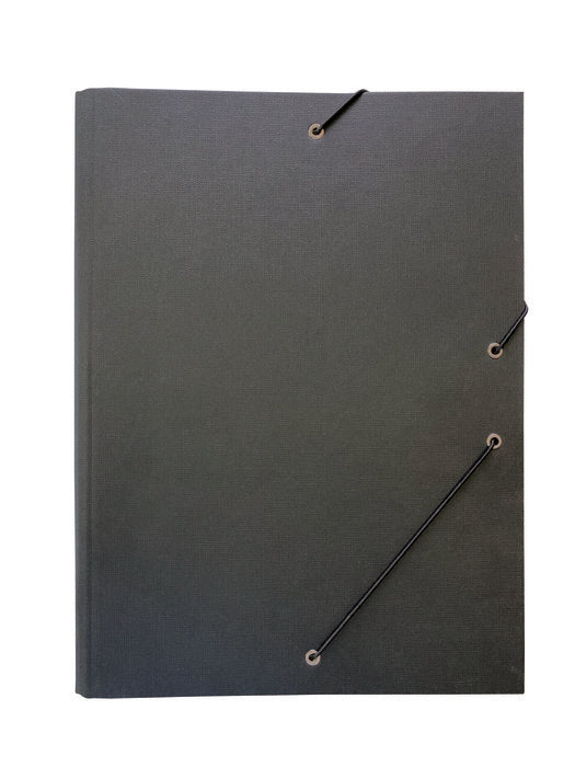 CARPETA CLASIFICADORA FOLIO CARTON FORRADO NEGRO | 1 UNIDADES | (MANIPULADOS MARIOLA S,L,)