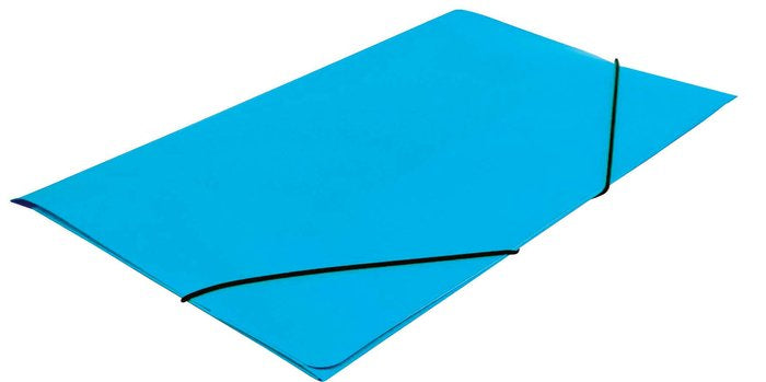 CARPETA FOLIO SOLAPAS POLIPROPILENO COLOR AZUL | 12 UNIDADES | (MANIPULADOS MARIOLA S,L,) Imagen principal del producto