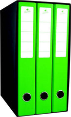 MODULO CARPETA GELTEX 3 ARCHIVADORES VERDE | 1 UNIDADES | (MANIPULADOS MARIOLA S,L,)