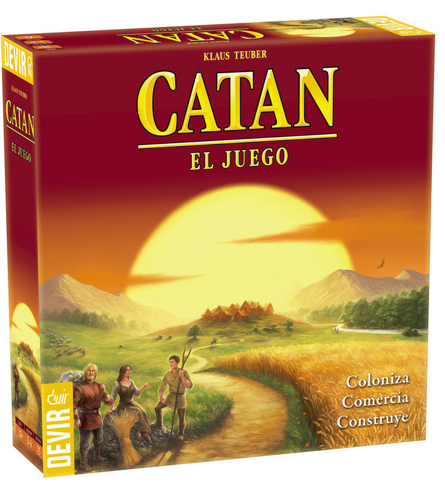 JUEGO DE MESA CATAN | DEVIR GAMES | 1 UNIDAD | 8436017220100
